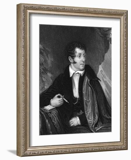 Thomas Campbell-Daniel Maclise-Framed Art Print