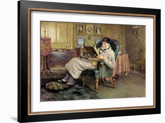 Thomas Carlyle (1795-1881)-Helen Allingham-Framed Giclee Print