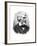 Thomas Carlyle, 19th Century Scottish Essayist, Satirist, and Historian-null-Framed Giclee Print