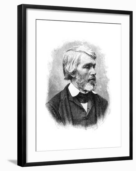Thomas Carlyle, 19th Century Scottish Essayist, Satirist, and Historian-null-Framed Giclee Print