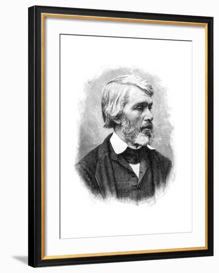 Thomas Carlyle, 19th Century Scottish Essayist, Satirist, and Historian-null-Framed Giclee Print