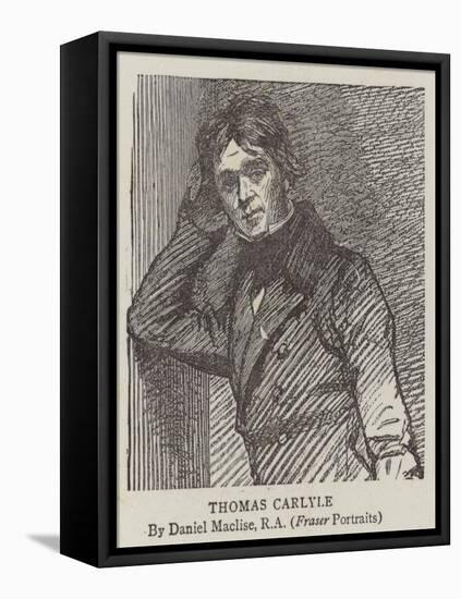 Thomas Carlyle-Daniel Maclise-Framed Premier Image Canvas