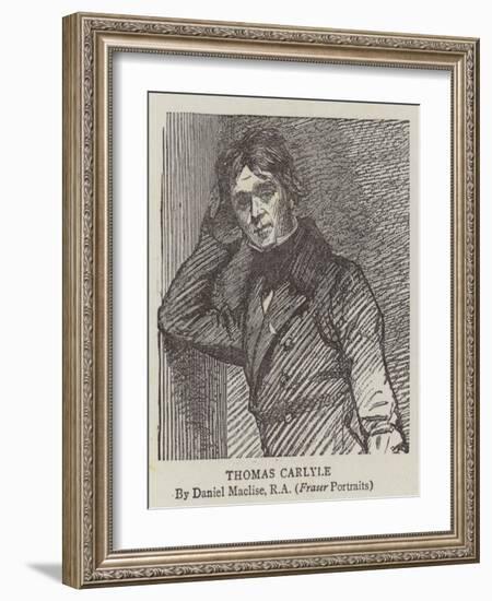 Thomas Carlyle-Daniel Maclise-Framed Giclee Print