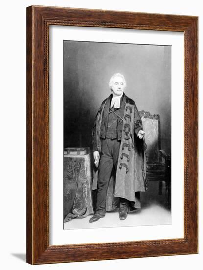 Thomas Chalmers, Engraved by James Faed, 1849-John Faed-Framed Giclee Print