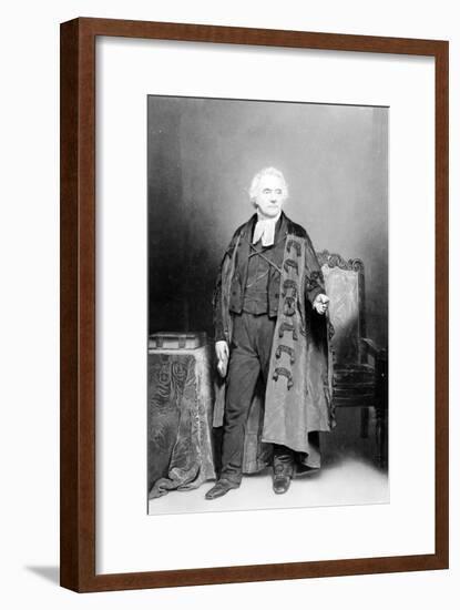 Thomas Chalmers, Engraved by James Faed, 1849-John Faed-Framed Giclee Print