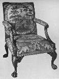 'Chippendale Mahogany Arm-Chair with Needlework Upholstery', mid 18th century, (1928)-Thomas Chippendale-Giclee Print