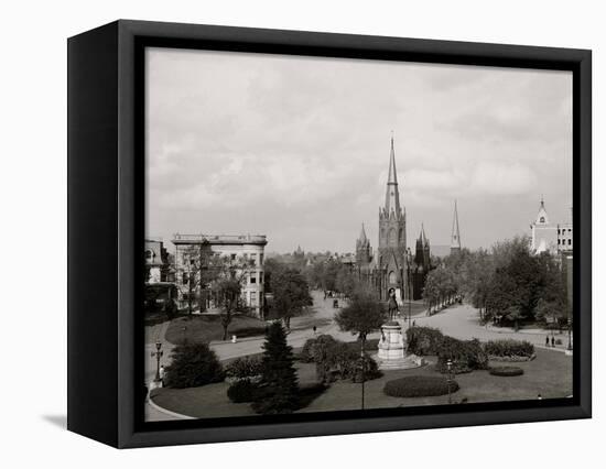 Thomas Circle, Washington, D.C.-null-Framed Stretched Canvas