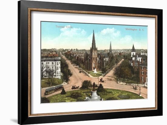 Thomas Circle-null-Framed Art Print