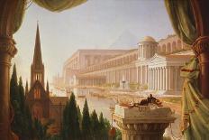 The Fountain of Vaucluse, 1841 (Oil on Canvas)-Thomas Cole-Giclee Print