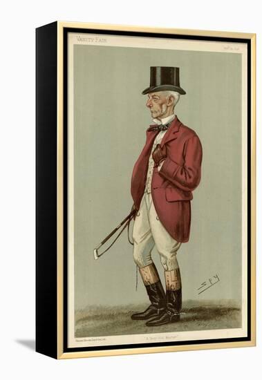 Thomas Colleton Garth, Vanity Fair-Leslie Ward-Framed Stretched Canvas