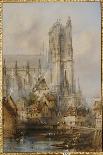 Amiens Cathedral-Thomas Colman Dibdin-Giclee Print