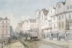 Bow Street, Westminster, London, 1851-Thomas Colman Dibdin-Mounted Giclee Print