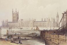 The New Houses of Parliament-Thomas Colman Dibdin-Framed Giclee Print