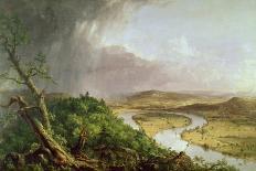 The Oxbow, View from Mount Holyoke, Northampton, Massachusetts, after a Thunderstorm, 1836-Thomas Couture-Giclee Print