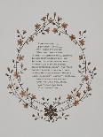 Floral Decoration and a Verse. Illustration From London Town'-Thomas Crane-Giclee Print