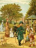 Victorian holidays - refreshments in the buffet-Thomas Crane-Giclee Print