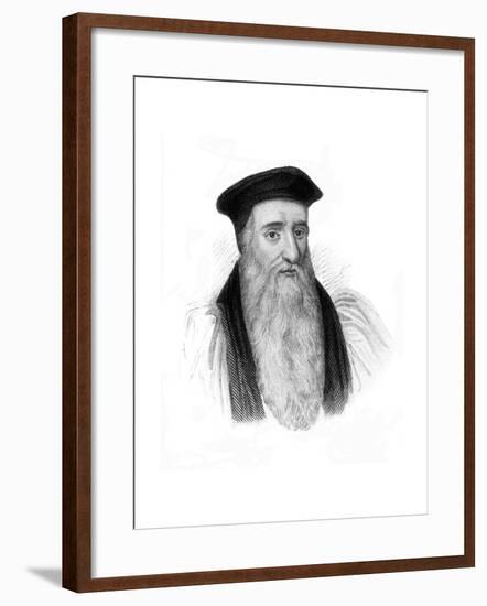 Thomas Cranmer, Archbishop of Canterbury-null-Framed Giclee Print