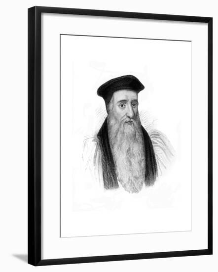 Thomas Cranmer, Archbishop of Canterbury-null-Framed Giclee Print