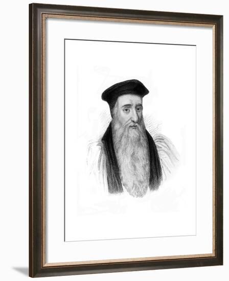 Thomas Cranmer, Archbishop of Canterbury-null-Framed Giclee Print