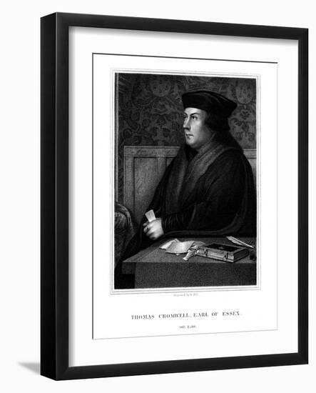 Thomas Cromwell, 1st Earl of Essex, English Statesman-W Holl-Framed Giclee Print