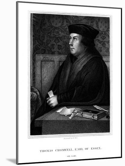 Thomas Cromwell, 1st Earl of Essex, English Statesman-W Holl-Mounted Giclee Print