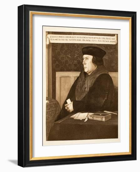 Thomas Cromwell, Earl of Essex, C.1537-Hans Holbein the Younger-Framed Giclee Print