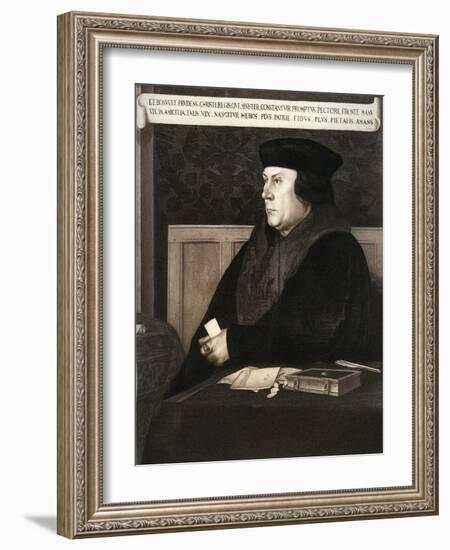 Thomas Cromwell, Earl of Essex, C1537-Hans Holbein the Younger-Framed Giclee Print