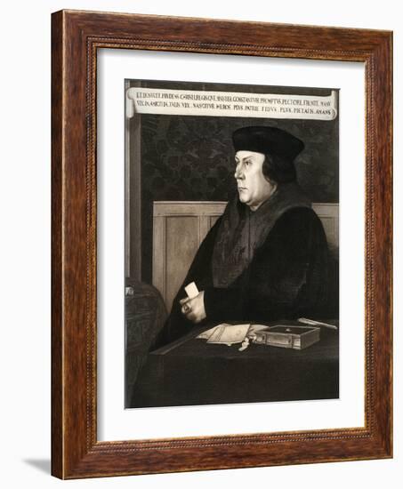 Thomas Cromwell, Earl of Essex, C1537-Hans Holbein the Younger-Framed Giclee Print