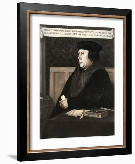 Thomas Cromwell, Earl of Essex, C1537-Hans Holbein the Younger-Framed Giclee Print