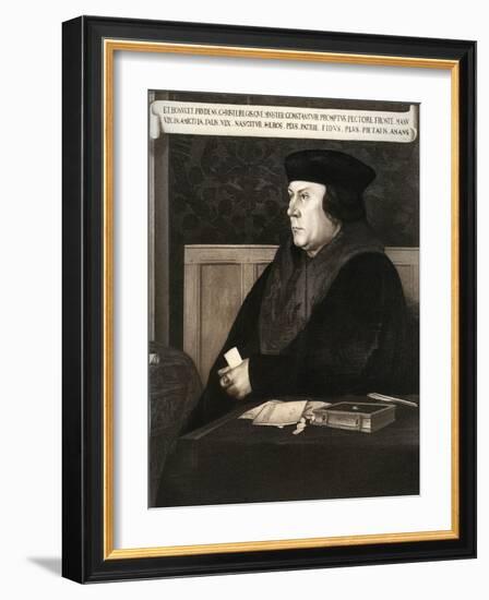 Thomas Cromwell, Earl of Essex, C1537-Hans Holbein the Younger-Framed Giclee Print