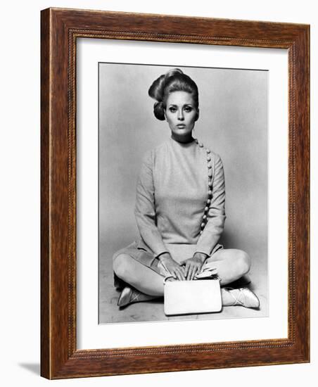 Thomas Crown Affair, Faye Dunaway, 1968-null-Framed Photo