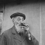 Unidentified Man Smelling a Truffle-Thomas D^ Mcavoy-Photographic Print