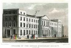 Salters Hall and Part of the Salters Hall Chapel for Protestant Dissenters, City of London, 1822-Thomas Dale-Giclee Print