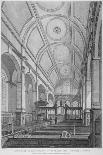 Interior of the Church of St Peter Upon Cornhill Looking East, City of London, 1825-Thomas Dale-Premier Image Canvas