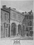 North-East View of the Chapel of the Holy Trinity, Leadenhall, London, 1825-Thomas Dale-Framed Giclee Print
