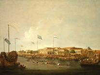 View Taken on the Esplanade, Calcutta, 1797-Thomas Daniell-Giclee Print