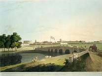 East View of the Forts Jellali and Merani, Muskah, Arabia, June 1793-Thomas Daniell-Giclee Print