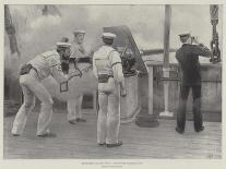 Quickfiring Practice with a Six-Pounder Hotchkiss Gun-Thomas Davidson-Giclee Print