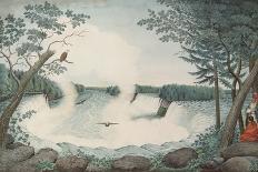 The Encampment at Lake George, New York, 1759-Thomas Davies-Framed Giclee Print