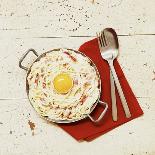 Spaghetti Carbonara with Egg-Thomas Dhellemmes-Laminated Photographic Print