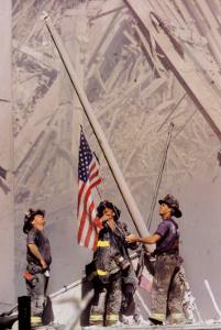 Ground Zero, NYFD by Thomas E^ Franklin