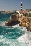 Spain, Majorca, Portocolom, Townscape, Lighthouse-Thomas Ebelt-Photographic Print