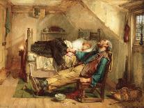 Oh, Why I Left My Hame?, 1886-Thomas Faed-Framed Giclee Print