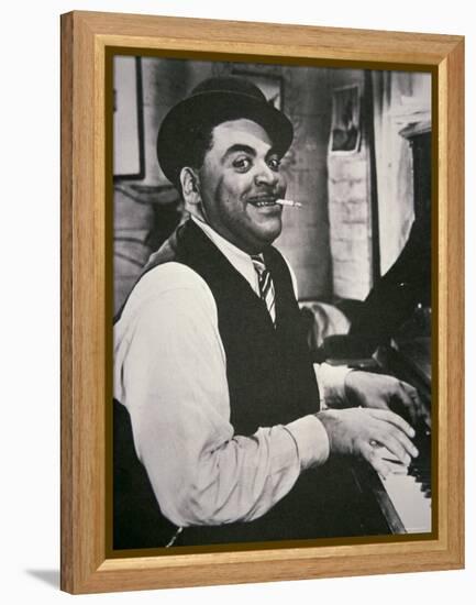 Thomas Fats Waller-null-Framed Premier Image Canvas