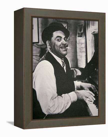 Thomas Fats Waller-null-Framed Premier Image Canvas