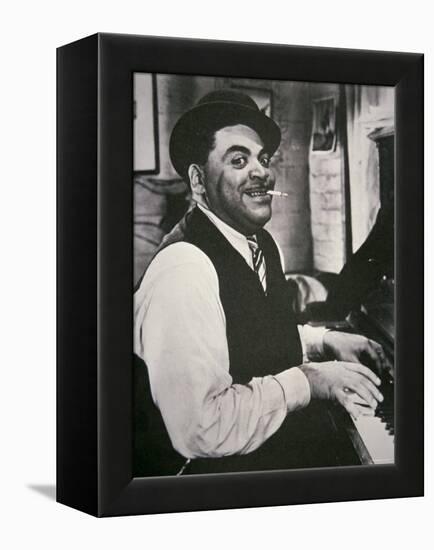 Thomas Fats Waller-null-Framed Premier Image Canvas