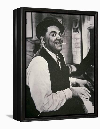 Thomas Fats Waller-null-Framed Premier Image Canvas