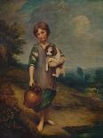 'Cottage Girl with Dog and Pitcher', 1785, (1935)-Thomas Gainsborough-Giclee Print