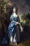A Lady in Blue (Duchess of Beaufor), C1780-Thomas Gainsborough-Giclee Print