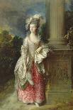 'Mrs. Richard Brinsley Sheridan', 1785-1787-Thomas Gainsborough-Framed Giclee Print